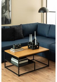 Konferenčný stolík s doskou v dubovom dekore v prírodnej farbe 60x90 cm Gila – Actona