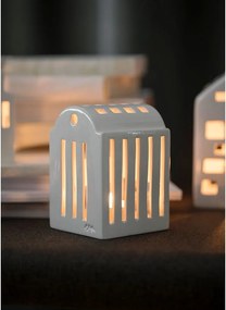 Biely keramický svietnik Kähler Design Urbania Lighthouse Smithy