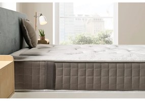 Tvrdý/stredne tvrdý penový obojstranný termoregulačný matrac 160x200 cm HEXAFLEX GEL – Moonia