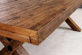 Jedálenský stôl GOLIATH 210 cm borovicové drevo