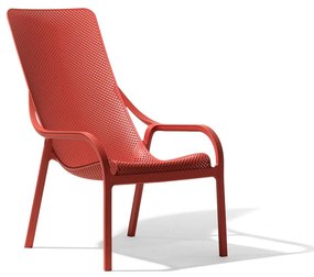 Stima kreslo NET LOUNGE Vyberte odtieň ->: Corallo - Červená