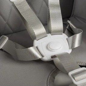 Detská stolička na kŕmenie Kruzzel 22014 - sivá