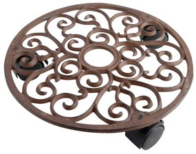 Kovový pojazdný podstavec pod kvetináč ø 29 cm – Esschert Design