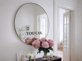 Nálepka na zrkadlo S33 – YOU CAN.