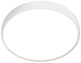 TOP-LIGHT LED stropné prisadené svetlo METAL 40B, 36W, denná biela, 40cm, guľaté, biele