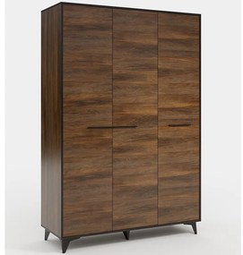 Skriňa Frida II S3D shirin walnut