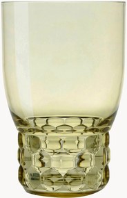Poháre so štruktúrovaným vzorom Jellies, 4 ks