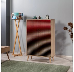Skrinka Multibox 221 (dub sonoma). Akcia -17%. Vlastná spoľahlivá doprava až k Vám domov. 1088379