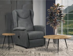 Elektrické polohovacie kreslo TV-1192 Farba: Sivá