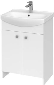Cersanit Cersania+Rubid, umývadlová skrinka + umývadlo 60cm, biela, S805-002-DSM