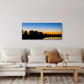 Obraz západu slnka (120x50 cm)