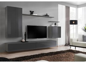 Obývacia stena Switch II Grafit