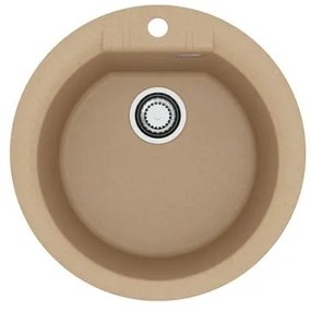 CADIT 100 béžový 55 + jedn.sifon FI 520/425 x 200mm