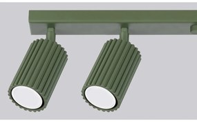 Zelené bodové svietidlo 6,5x117 cm Gleam – Sollux