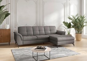 XXXLutz ROHOVÁ SEDAČKA, textil, koža, mokka Sit & More - Sedačky - 000144016365