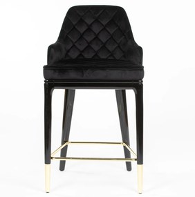 BELINI BAR 78 ČALÚNENÁ BAROVÁ STOLIČKA NA MIERU black