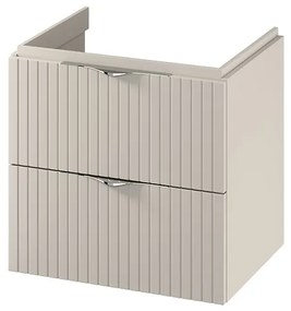 Cersanit Tirso, závesná skrinka pod umývadlo 594x447x572 mm, béžová matná, S1015-005
