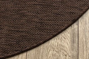 Koberec SIZAL SION A5165A hnedý kruh