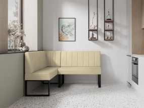 Rohová lavica Mondeo 140x200 (krémová) (L). Akcia -20%. Vlastná spoľahlivá doprava až k Vám domov. 1129911