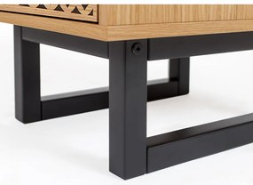 Komoda v dubovom dekore Woodman Camden Diamond, 40 x 123 cm