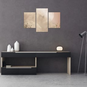 Obraz - Ružový spln (90x60 cm)