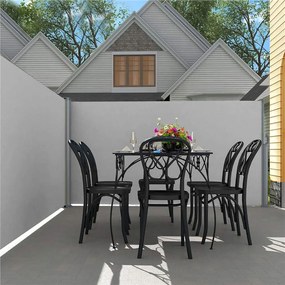 Bočná markíza 180 x 350 cm SPRINGOS AW0006 - sivá