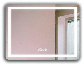 LED Kúpeľňové podsvietené zrkadlo LED/20W/230V 4000K IP44