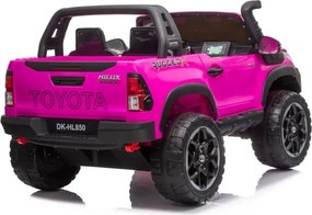 LEAN CARS Toyota Hilux Ružová batéria