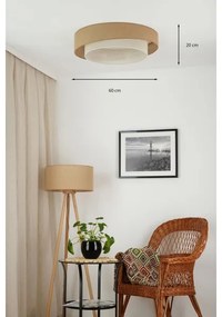 Brilagi -LED Stmievateľné stropné svietidlo SHINE LED/24W/230V béžová/krémová + DO