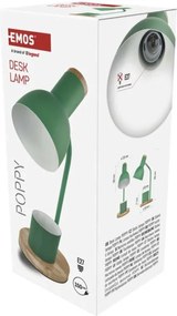 Stolná lampa Poppy zelená