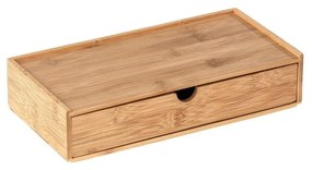 Bambusový úložný box s priehradkou Wenko Terra