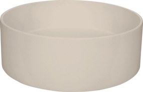 Deante Umývadlo na dosku Silia ø36 cm - CQS 5U4S, granit, béžové