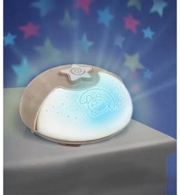 Infantino - Detská lampička s projektorom 3xAA šedá