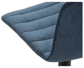 Barová stolička s nastaviteľnou výškou v petrolejovo-čiernej farbe (výška sedadla 61 cm) Malia – Mauro Ferretti