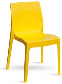 Stima Plastová stolička ROME Vyberte odtieň ->: Giallo - Žltá