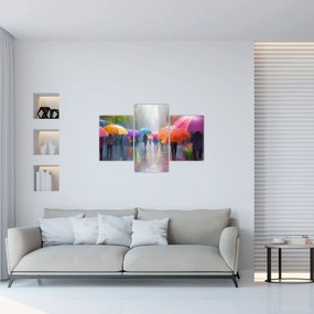 Obraz - Daždivý deň (90x60 cm)