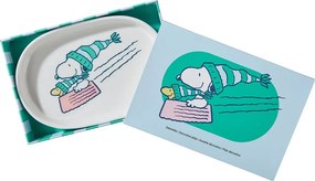 PEANUTS Talířek na šperky oválný Snoopy v čepici 15 x 10 cm