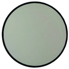 Kulaté nástěnné zrcadlo Ayna 60 cm černé