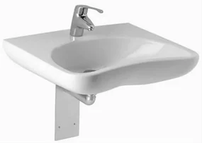 Bezbariérové umývadlo Jika Mio 64x55 cm otvor pre batériu uprostred H8137140001041