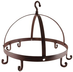 Liatinový sušiak na bylinky Esschert Design, ⌀ 37,2 cm