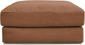 Oranžová zamatová podnožka Sierra – Bobochic Paris