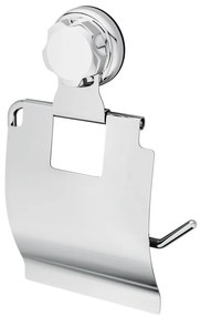Samodržiaci kovový držiak na toaletný papier v striebornej farbe Bestlock Bath – Compactor