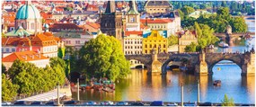 Obraz - Praha (120x50 cm)