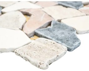 Mozaika z prírodného kameňa CIOT 30 béžová mix 30,5 x 32,5 cm