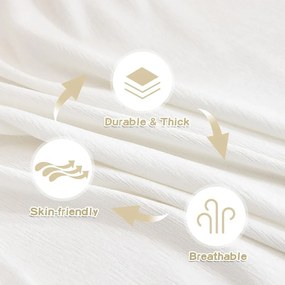 Biely poťah na kreslo 70 cm Talo – Filumi