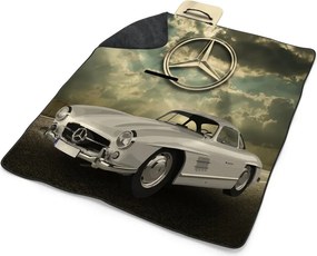Sablio Plážová deka Mercedes-Benz 300 SL Na ceste: 200x140 cm