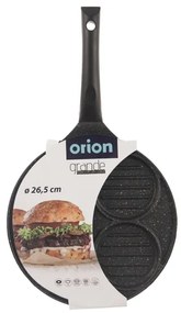 Orion domácí potřeby Pánev GRANDE na hamburgery pr. 26,5 cm 113201