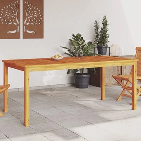 Záhradný jedálenský stôl 180x90x75 cm, akáciový masív 366371