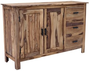 furniture-nabytek.cz - Drevená komoda z masívneho palisandru 140x45x90