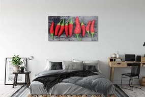 Obraz plexi Červené papričky 125x50 cm
